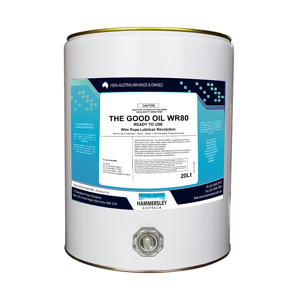 The Good Oil WR80