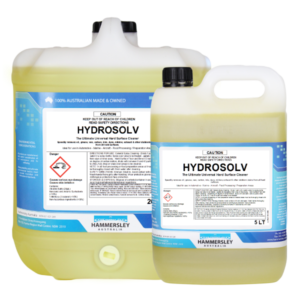 hammersley's hydrosolv general purpose cleaner 5lt and 20lt bottles