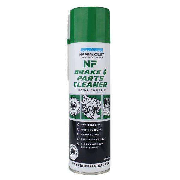 hammersley's non-flammable brake & parts cleaner tin aerosol