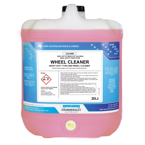hammersley's alloy wheel cleaner 20lt bottle