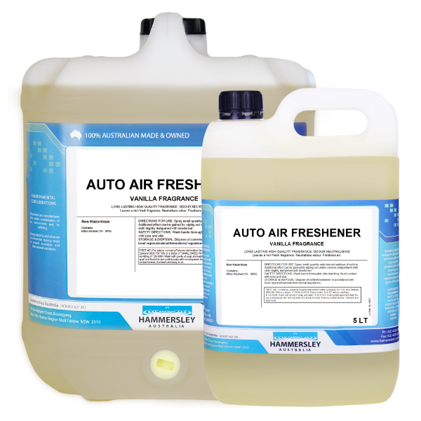 hammersley's auo air freshener 5lt and 20lt bottles